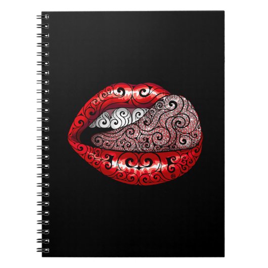 Gewone kostbare tong notitieboek (Voorkant)