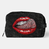 Gewone kostbare tong toilettasje (Achterkant)