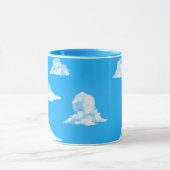 gewone mok in de lucht (Midden)