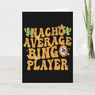 Gewone Nacho Bingo Speler Funny Mexicaanse Cinco D Kaart