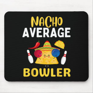 Gewone Nacho-Bowler Cinco De Mayo Bowling Mexicaan Muismat