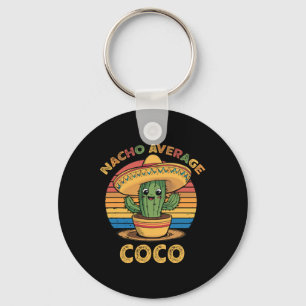 Gewone Nacho Coco Matching Mexicaanse Cinco De May Sleutelhanger