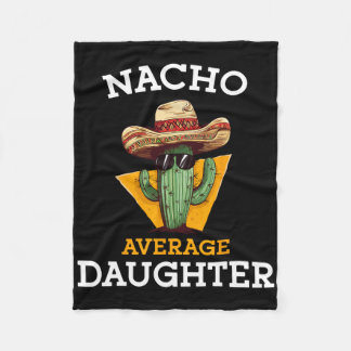 Gewone Nacho-dochter Mexicaanse familiematching Ci Fleece Deken