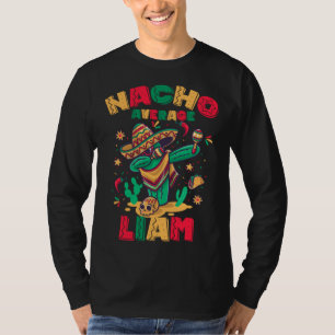 Gewone Nacho LIAM Cactus Dabbing Mexicaanse Taco T-shirt