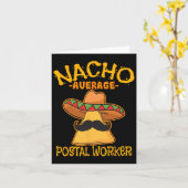 Gewone Nacho Postbode Cinco De Mayo Postbode Kaart (Gele Bloem)