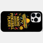 Gewone Pickleball Speler Case-Mate iPhone Case (Achterkant (horizontaal))