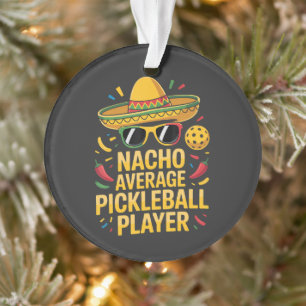 Gewone Pickleball Speler Ornament