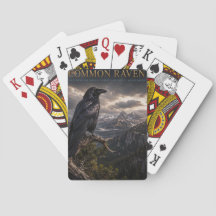 Gewone Raaf Berg Wilderness DIEREN Poker