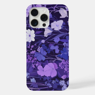 Gewone rode sierplant 🌸 donkere achtergrond iPhone 15 pro max hoesje