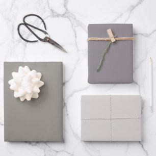 Gewone Steen Taupe Timberwolf Grijze Tinten 3 Tint Inpakpapier Vel