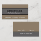 gewone Visitekaartjes (Voorkant / Achterkant)