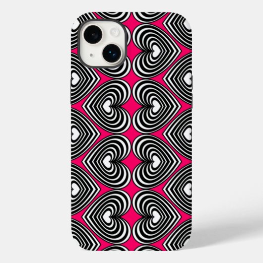 Gewonnen harten Case-Mate iPhone case (Achterkant)
