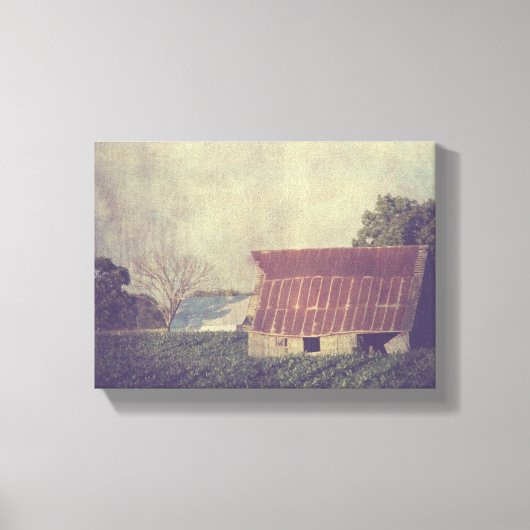 Gewoon aan het lijven canvas afdruk (Voorkant)