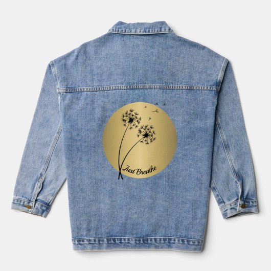 Gewoon Ademhalen Denim Jacket (Achterkant)