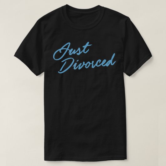 Gewoon afgesplitst grappig recent afgescheidd fees t-shirt (Design voorkant)