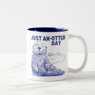 Gewoon 'Anotter Day Tweekleurige Koffiemok