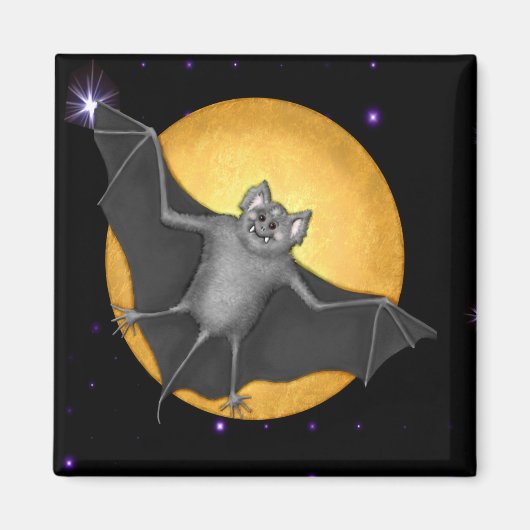 Gewoon Batty Harvest Moon Magneet (Voorkant)