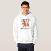 Gewoon Beer met mij Hoodie (Voorkant volledig)