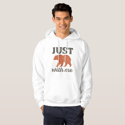 Gewoon Beer met mij Hoodie (Voorkant volledig)