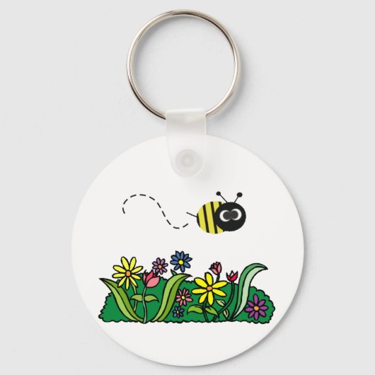 Gewoon bijen sleutelhanger (Voorkant)
