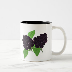 Gewoon Blackberries Tweekleurige Koffiemok