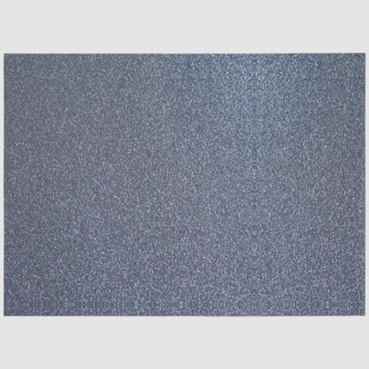 Gewoon blauw glitter tissuepapier (Voorkant)