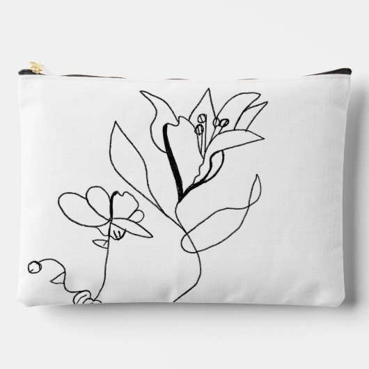 Gewoon bloemenzak etui (Voorkant)