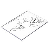 Gewoon bloemig Notitieboek (Linkerzijde)