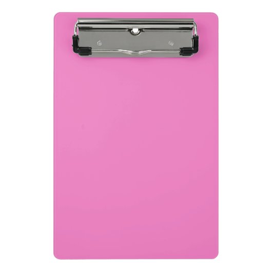 Gewoon brandkranen, roze mini klembord (Voorkant)