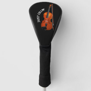 Gewoon Celend Grappig Ontspannen Cello Viool Golfheadcover