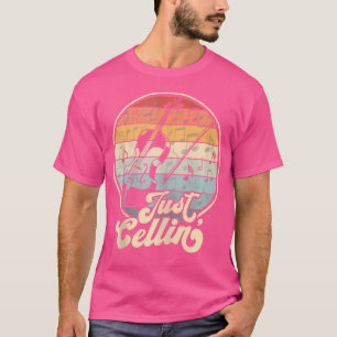 Gewoon Cellin Cello Grappige Cellist Muzikant Orke T-shirt