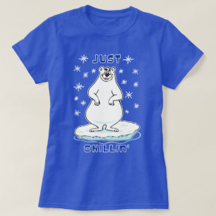 Gewoon chillen IJsbeer T-shirt