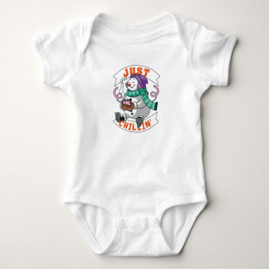 Gewoon chillen romper (Voorkant)