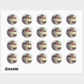 Gewoon Chillin. Ronde Sticker (Vel)