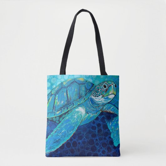 Gewoon Chillin 'Turtle Shoulder Tas (Voorkant)