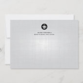 Gewoon Cursieve tekst Foto Afstuderen Aankondiging (Achterkant)