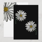 Gewoon Daisies Kaart (Voorkant / Achterkant)