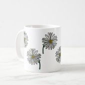 Gewoon Daisies Koffiemok (Voorkant links)