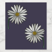 Gewoon Daisies Wijn Etiket (Enkel label)