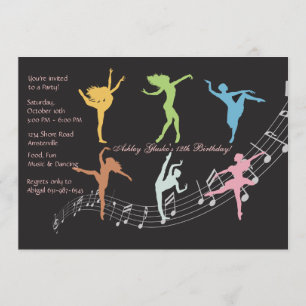 Gewoon Dance Uitnodiging