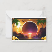 Gewoon dankbaar" notitiekaartje (Achterkant)