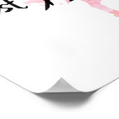 Gewoon dans Poster (wit) (Hoek)