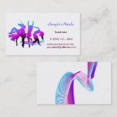 Gewoon dansen visitekaartje (Voorkant / Achterkant)