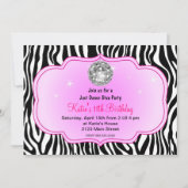 Gewoon dansfeest Diva Kaart (Voorkant)