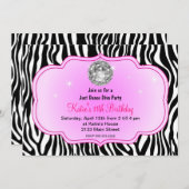 Gewoon dansfeest Diva Kaart (Voorkant / Achterkant)