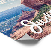 Gewoon de achtergrond van de Sedona | POSTER (Hoek)