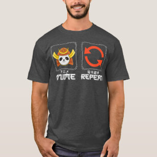 Gewoon de hele dag animeren en Japanse cultuurfans T-shirt