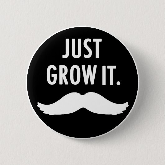 Gewoon de Mustache Button kweken (Voorkant)
