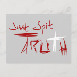 Gewoon de Waarheid spuiten Briefkaart