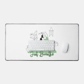 Gewoon de Yoga Meditation Pose afbreken Bureaumat (Keyboard & Muis)